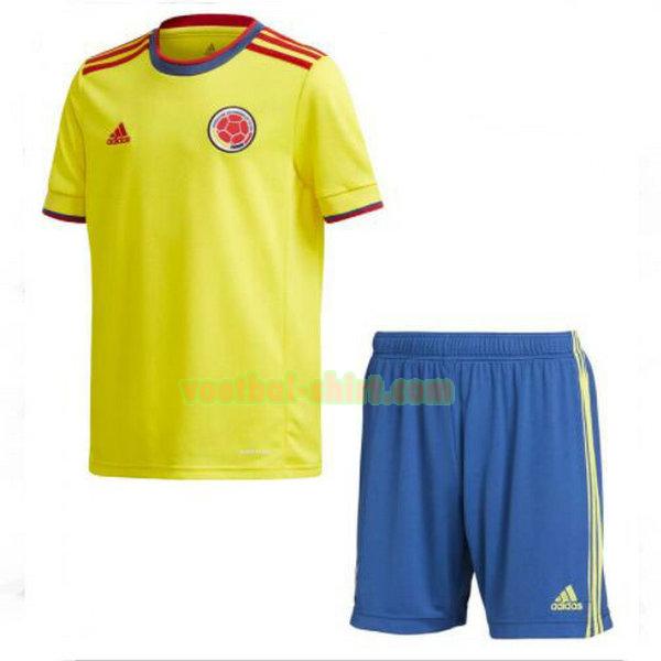 colombia thuis shirt 2021 2022 geel kinderen