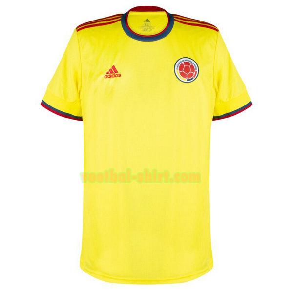 colombia thuis shirt 2021 2022 geel mannen