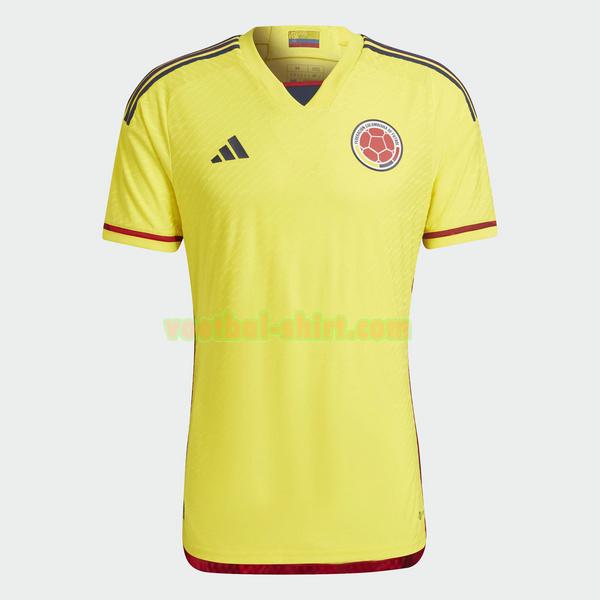 colombia thuis shirt 2022 2023 geel mannen