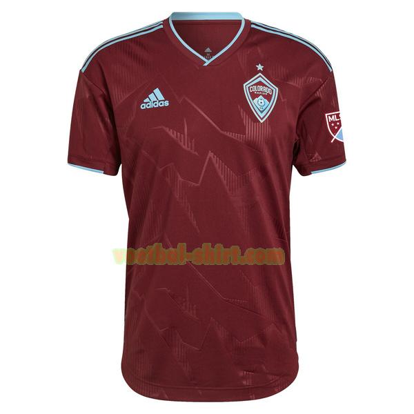 colorado rapids thuis shirt 2022 2023 thailand rood mannen