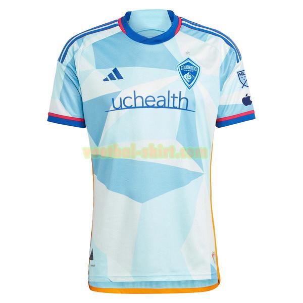 colorado rapids uit shirt 2023 2024 thailand blauw mannen