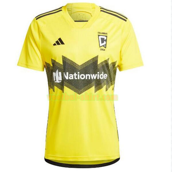 columbus crew thuis shirt 2024 2025 thailand geel mannen