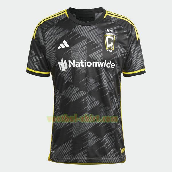 columbus crew uit shirt 2023 2024 thailand zwart mannen