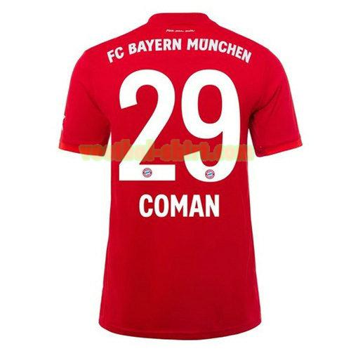 coman 29 bayern münchen thuis shirt 2019-2020 mannen