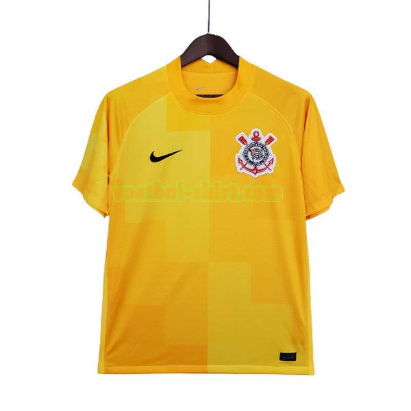 corinthians doelman shirt 2021 2022 geel mannen