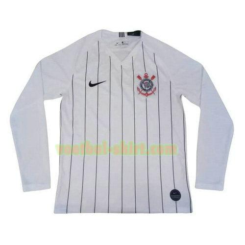 corinthians lange mouwen thuis shirt 2019-2020 mannen