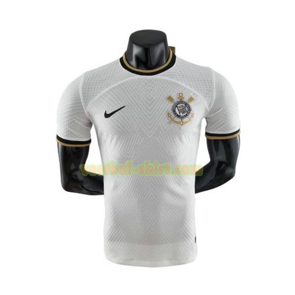 corinthians player thuis shirt 2022 2023 wit mannen