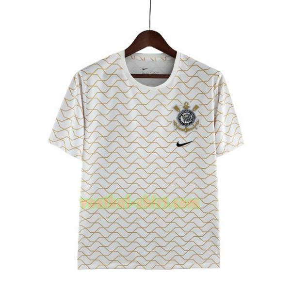 corinthians pre match shirt 2022 2023 wit mannen