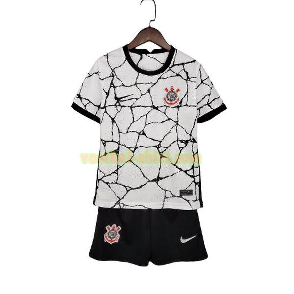 corinthians thuis shirt 2021 2022 wit kinderen