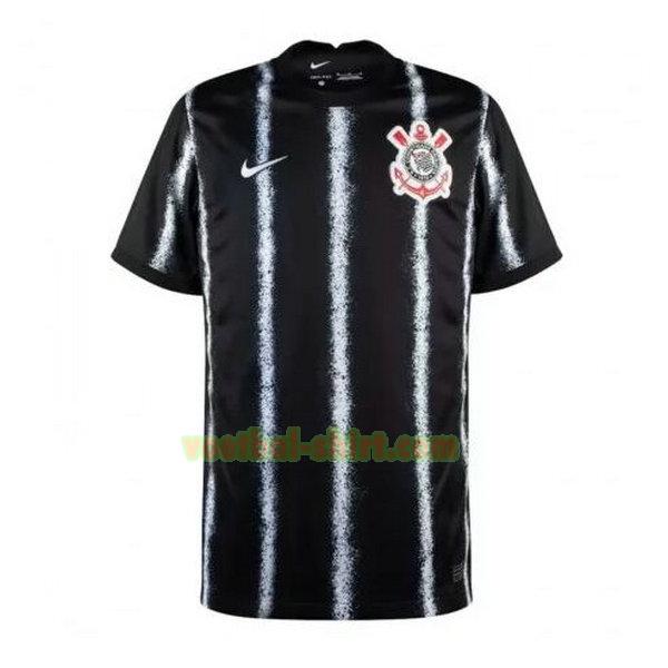 corinthians uit shirt 2021 2022 thailand zwart mannen