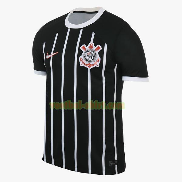 corinthians uit shirt 2023 2024 thailand zwart mannen