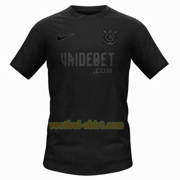 corinthians uit shirt 2024 2025 thailand zwart mannen