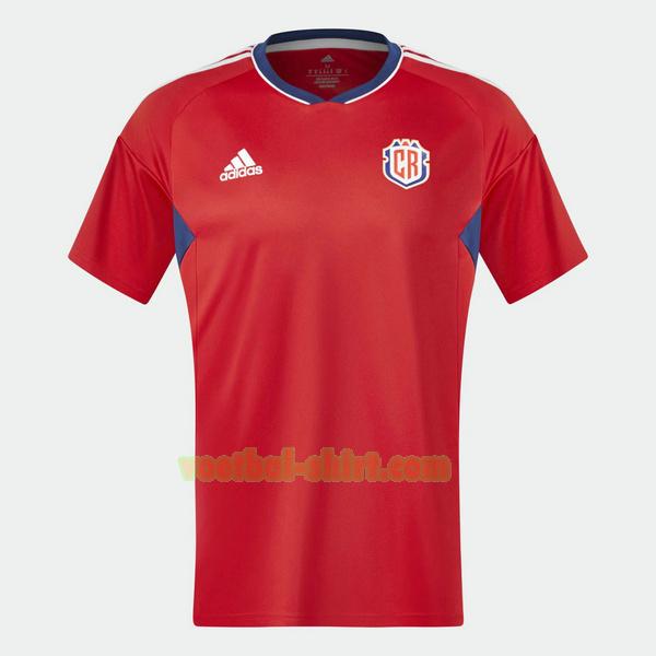 costa rica thuis shirt 2023 thailand rood mannen