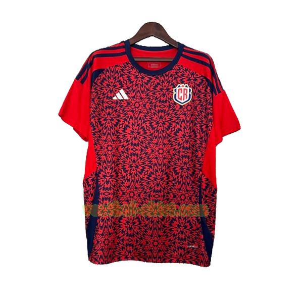 costa rica thuis shirt 2024 thailand rood mannen