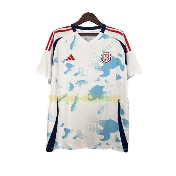 costa rica uit shirt 2024 thailand wit mannen