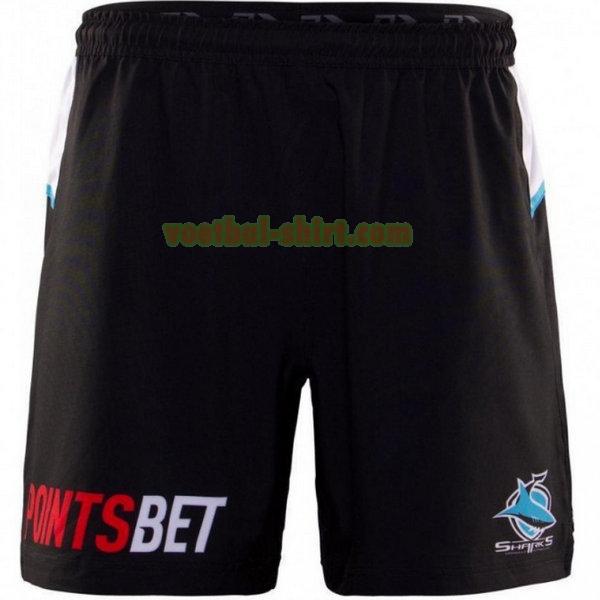 cronulla sutherland sharks gym shorts 2020 zwart mannen