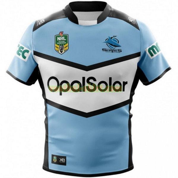 cronulla sutherland sharks thuis shirt 2018 blauw mannen