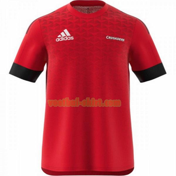 crusaders opleiding shirt 2020 rood mannen