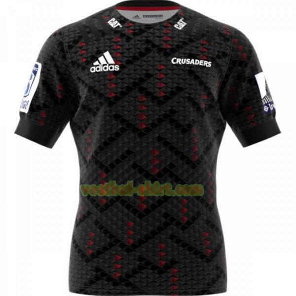 crusaders opleiding shirt 2020 zwart mannen