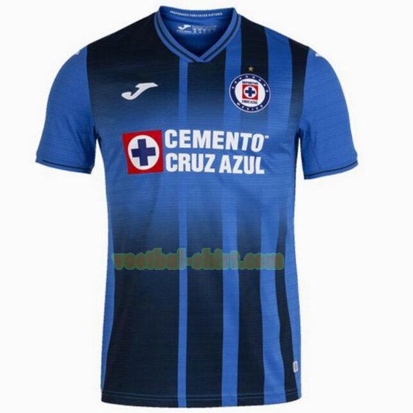 cruz azul thuis shirt 2021 2022 thailand blauw mannen