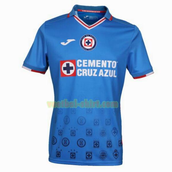 cruz azul thuis shirt 2022 2023 thailand blauw mannen