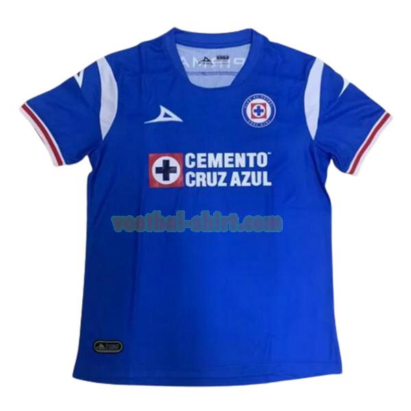 cruz azul thuis shirt 2023 2024 thailand blauw mannen