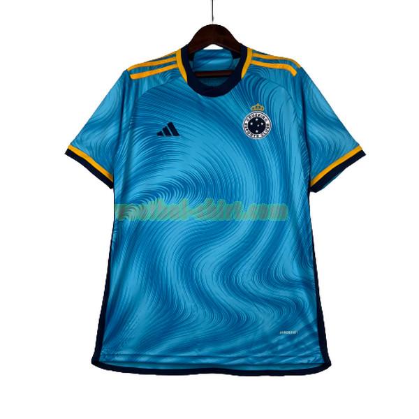 cruzeiro ec 3e shirt 2023 2024 thailand blauw mannen