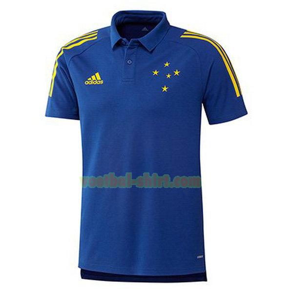 cruzeiro ec shirt 2021 2022 blauw mannen