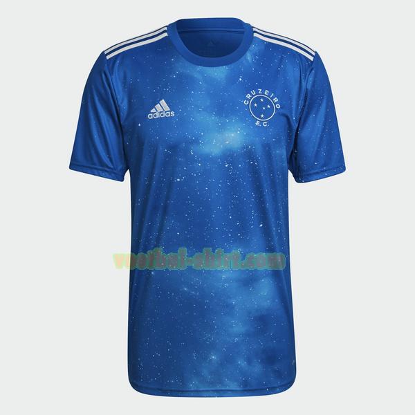 cruzeiro ec thuis shirt 2022 2023 thailand blauw mannen