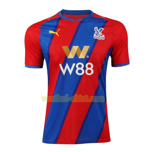 crystal palace thuis shirt 2021 2022 thailand blauw rood mannen