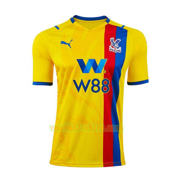 crystal palace thuis shirt 2021 2022 thailand geel mannen