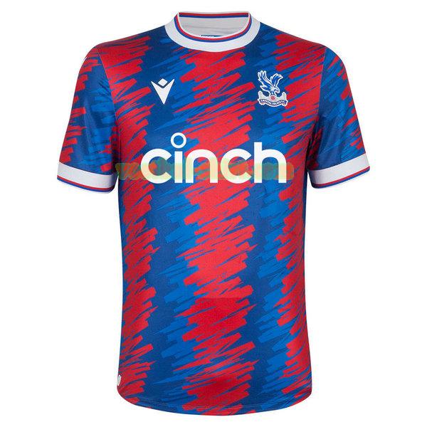 crystal palace thuis shirt 2022 2023 thailand blauw rood mannen