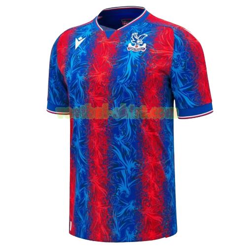 crystal palace thuis shirt 2024 2025 thailand blauw mannen