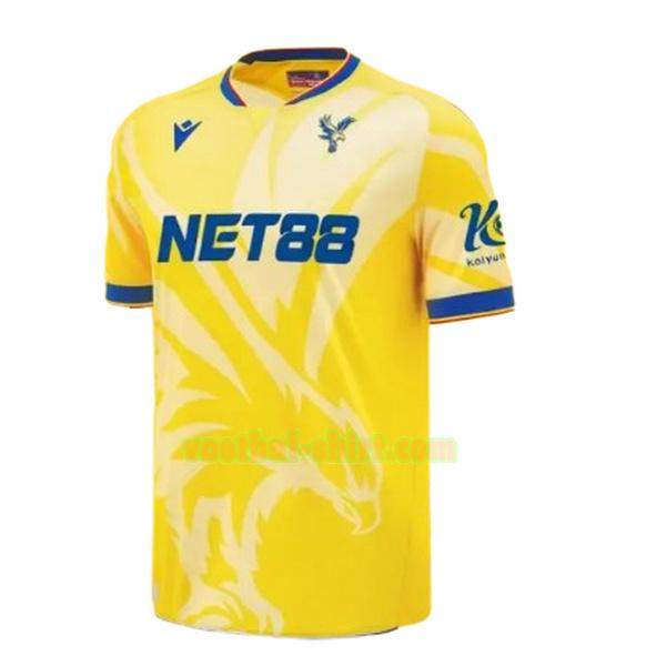 crystal palace uit shirt 2024 2025 thailand geel mannen