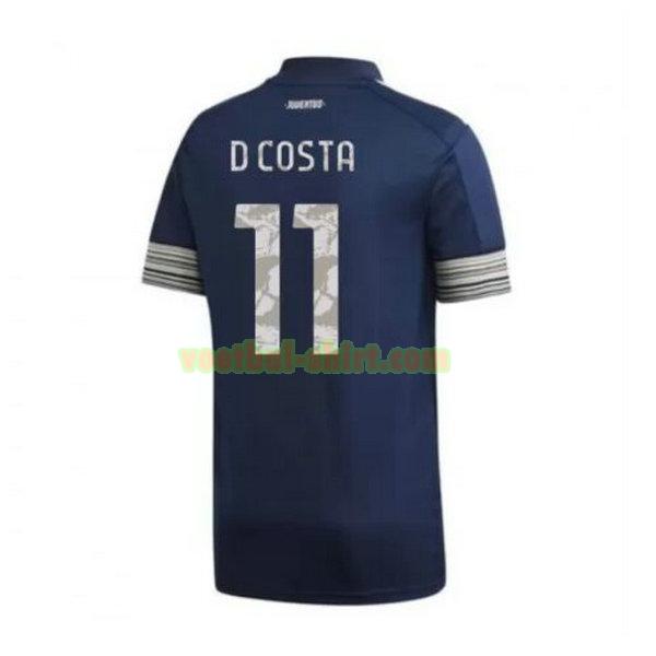 d costa 11 juventus uit shirt 2020-2021 mannen