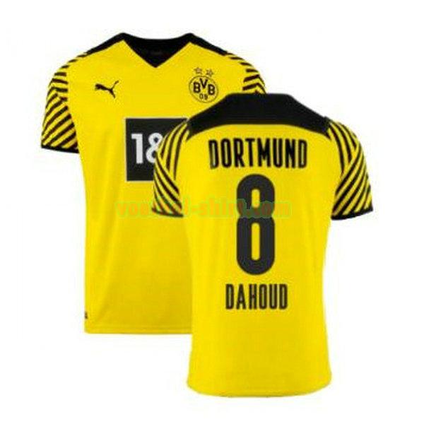 dahoud 8 borussia dortmund thuis shirt 2021 2022 geel mannen