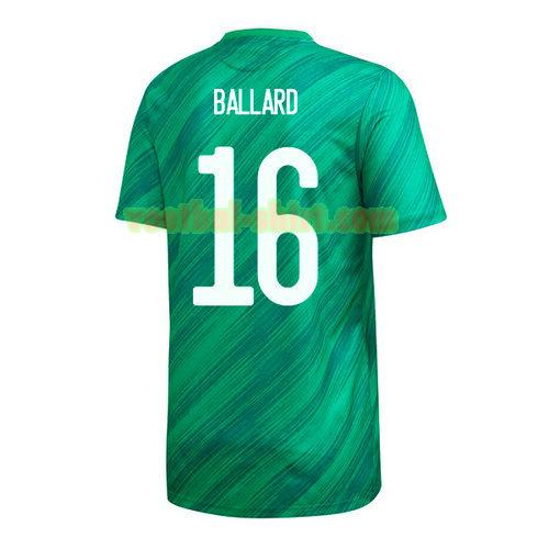 daniel ballard 16 noord ierland thuis shirt 2020 mannen
