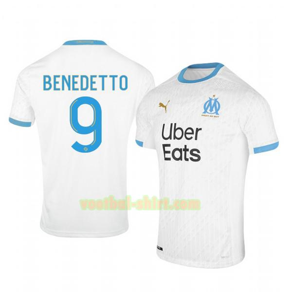 darío benedetto 9 olympique marseille thuis shirt 2020-2021 mannen