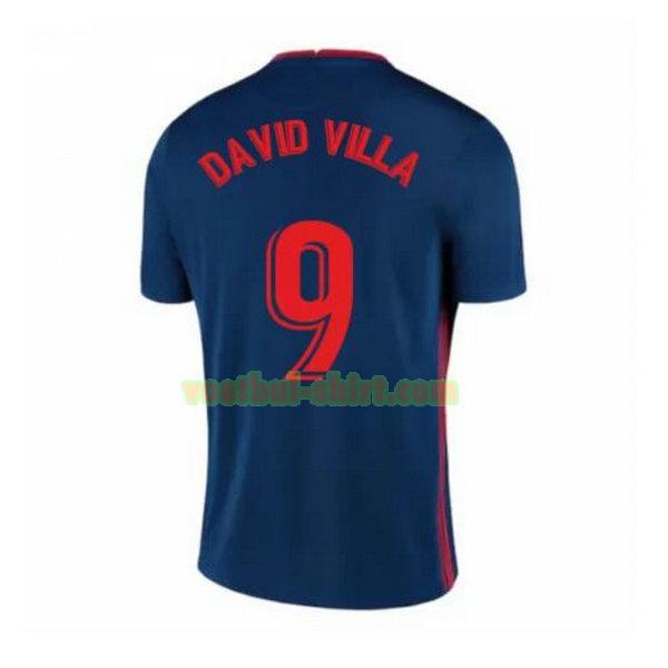 david villa 9 atletico madrid uit shirt 2020-2021 mannen