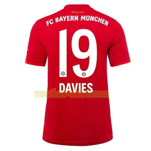davies 19 bayern münchen thuis shirt 2019-2020 mannen