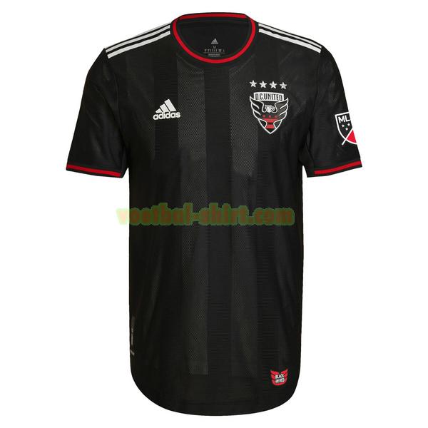 dc united thuis shirt 2022 2023 thailand zwart mannen