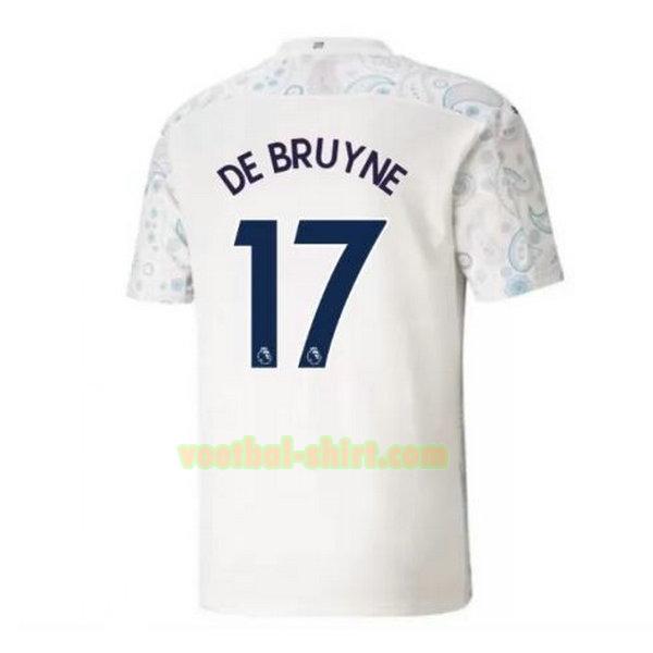 de bruyne 17 manchester city 3e shirt 2020-2021 mannen