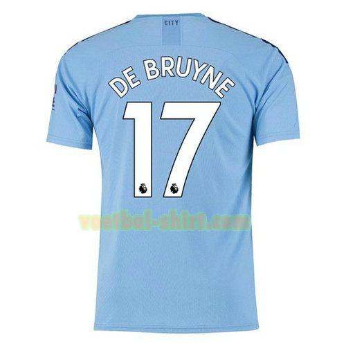 de bruyne 17 manchester city thuis shirt 2019-2020 mannen