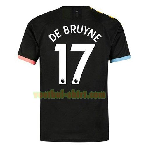 de bruyne 17 manchester city uit shirt 2019-2020 mannen