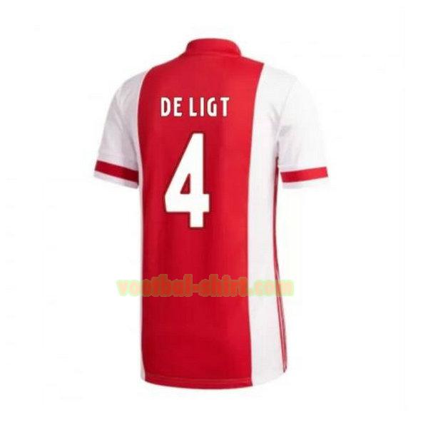 de ligt 4 ajax thuis shirt 2020-2021 mannen