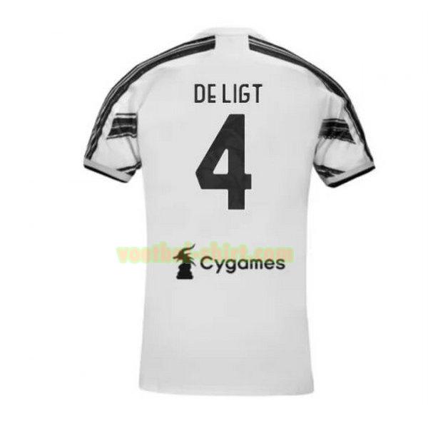 de ligt 4 juventus thuis shirt 2020-2021 mannen