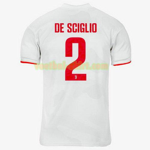 de sciglio 2 juventus uit shirt 2019-2020 mannen