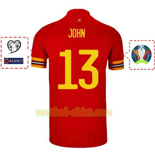 declan john 13 wales thuis shirt 2020 mannen