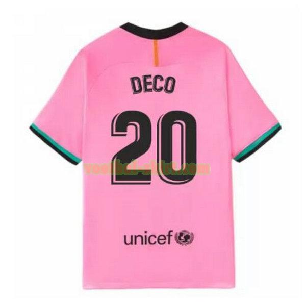 deco 20 barcelona 3e shirt 2020-2021 roze mannen