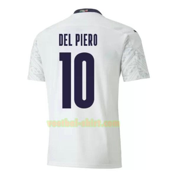 del-piero 10 italië uit shirt 2020 mannen
